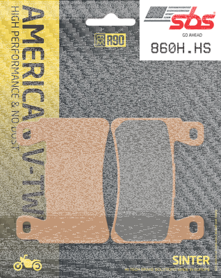 SBS HS Brake pads XR08-13 F*ST15-UP FR (FR)
