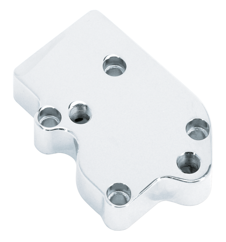 Chrome oil pump cover BT73-82 belt-drive (FR)