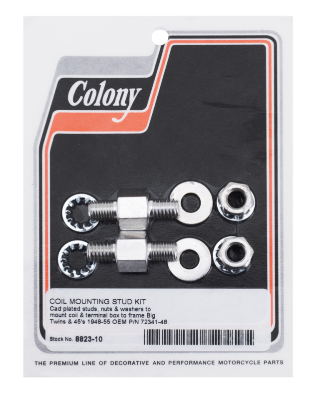 COLONY Coil/term box stud kit white plat (FR)