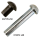 50pck Black Round Head Rivet 3/16"x1/4" (FR)