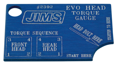 Evo head bolt torque gauge (FR)