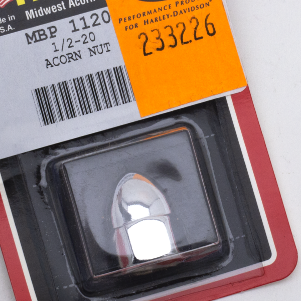 Chrome acorn nut 1/2-20 UNF (FR)
