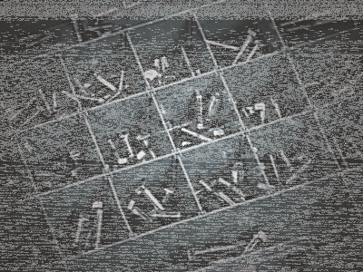 10pck Chrome hex head screw 1/4-20x1-1/4 (FR)