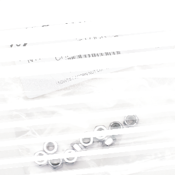 10pck Chrome nylock nuts 10-32 UNF (FR)