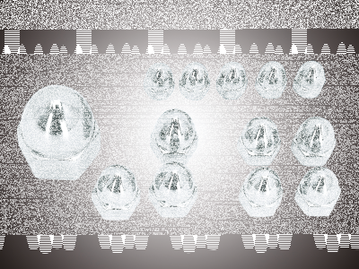 50pck Chrome acorn nuts M10x1.5 (FR)