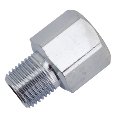 Chrome 1/8 male & female adapter (FR)