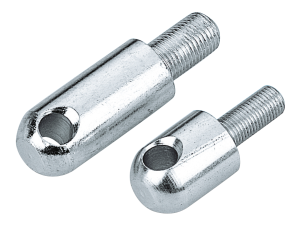 Bullet style footpeg support 3/8"-24 (FR)