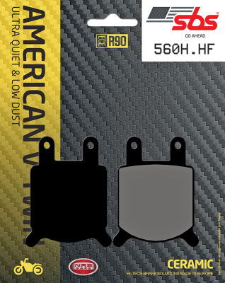 SBS HF Brake pads for GMA small calipers (FR)