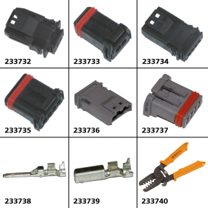 MX-1900 2-Position Pin Housing Blac (FR)