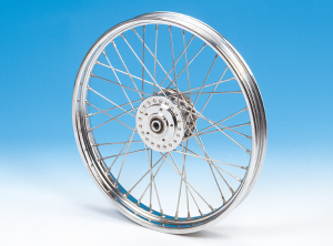 Wheel 19" alu hub 77-83 stainl. spk (FR)