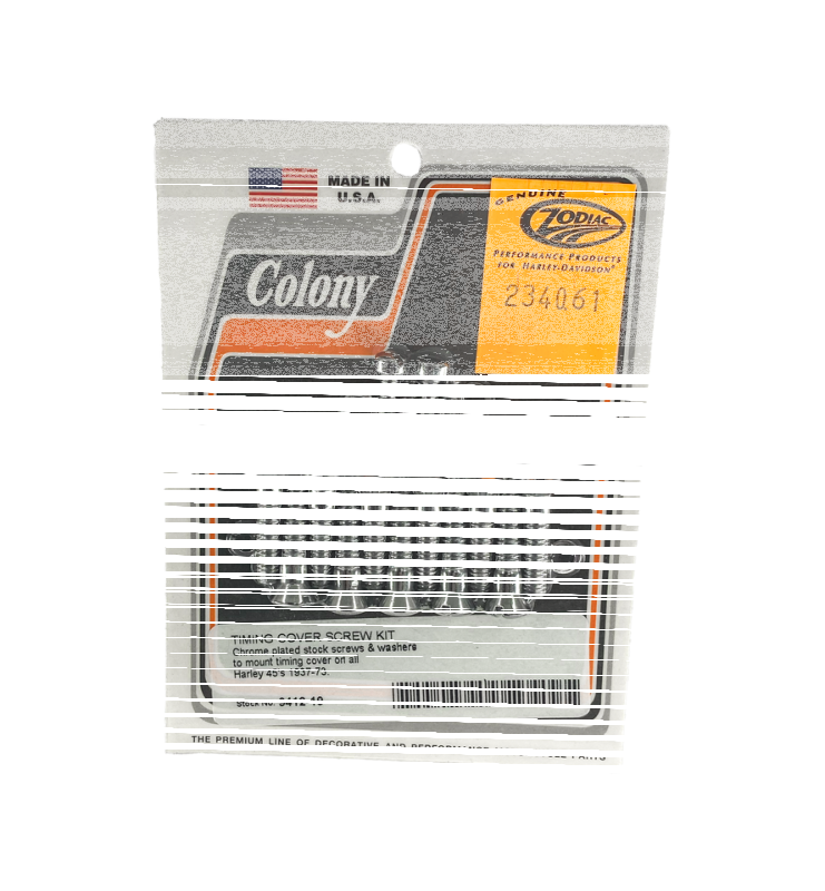 COLONY cam cover kit 45CI chrome (FR)