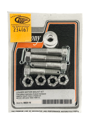 Lower motor mnt kit 45CI VL30-36 white (FR)