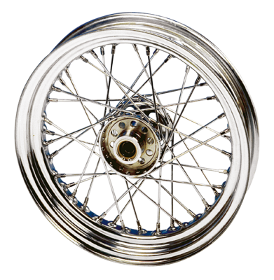 16" Rear wheel XL82-85 Inox spokes (FR)