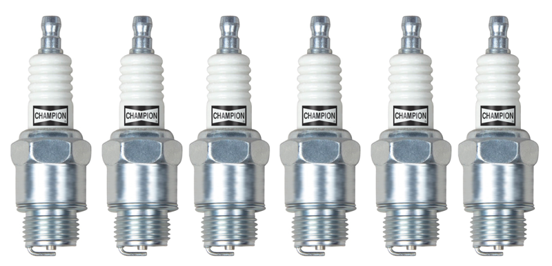 6pck Champion D-16 spark plugs hi compr (FR)