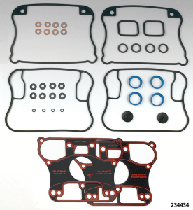 Rocker cvr gasket kit XL91-03 rubber (FR)