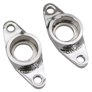 Swing arm mounts L&R, chrome FXR (FR)