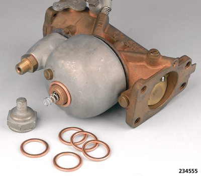 10pck Gasket, Float Bowl Nut, Copper 28- (FR)