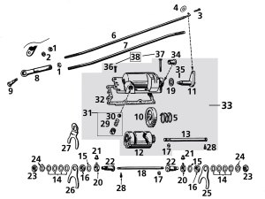 10pck spring, cam plunger ball (FR)