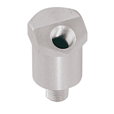 EVO pressure gauge adapter single, satin (FR)