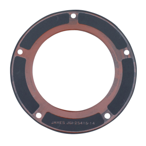 5pck derby cvr gasket Foamet FLH/T16 (FR)