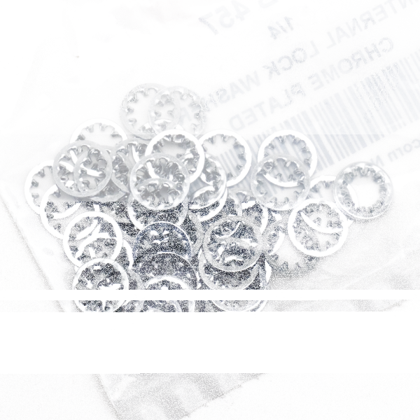 50pck Internal lockwashers 1/4" (FR)