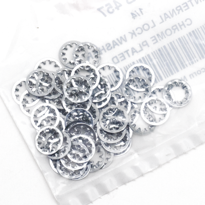 50pck Internal lockwashers 1/4" (FR)