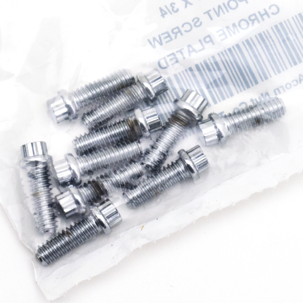 10pck 12-point bolts,1/4-20 x 3/4", UNC (FR)