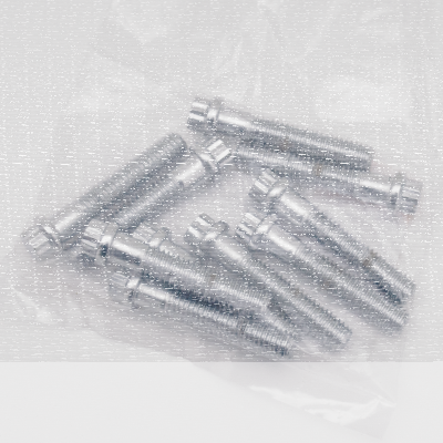 10pck 12-point bolts,3/8-16 x 2", (FR)