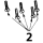 Transmission side cover screws 45CI chr (FR)