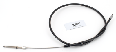 Clutch cable XL71 black L=44" (FR)