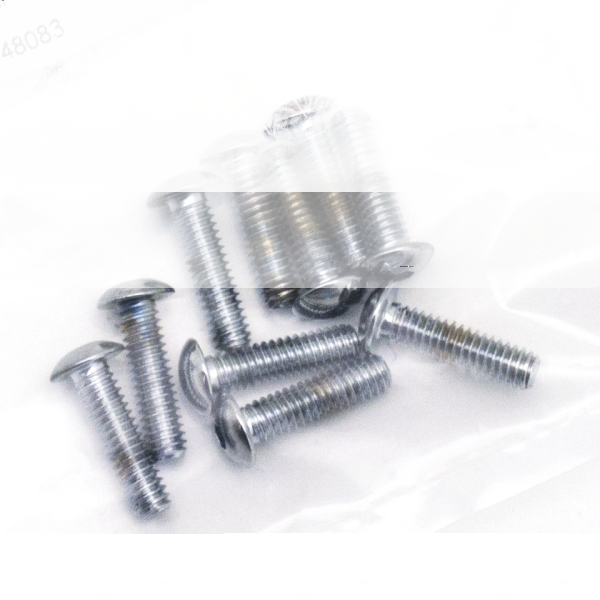 10pck Button head screws 8-32x5/8 UNC (FR)