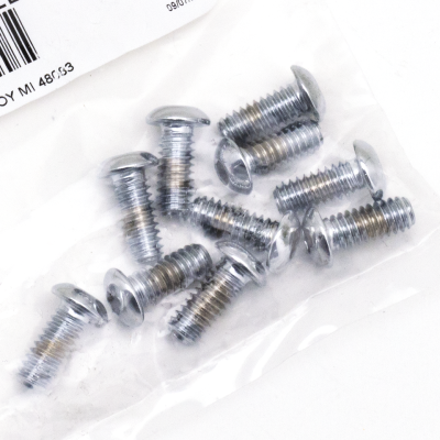 10pck Button head screws 1/4x20x5/8 UNC (FR)