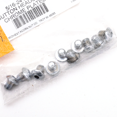 10pck Button head screws 5/16-24x3/8 UNF (FR)