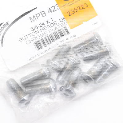 10pck Button head screws 3/8-24x1 UNF (FR)