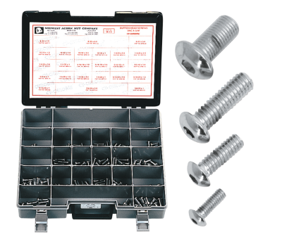 Button head Allen screws assortment box (FR)