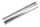 Pushrod keeper 4.250" long, stainless (FR)