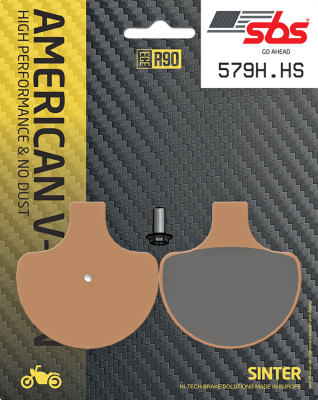 SBS HS brake pads HD84-99 front (FR)