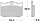 SBS brake pads Carbon Tech PM 125x4R (FR)