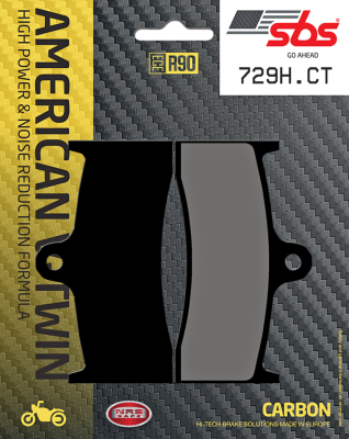 SBS CT Brake pads FR(A) TH=10mm (FR)