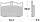 SBS HS front brake pads PM 125x4R (FR)