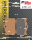 SBS rear brake pads PM 125x4R (FR)
