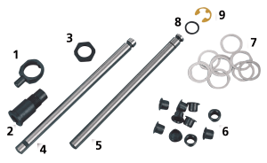 Colony shifter rod clevis pin kit 45CI (FR)