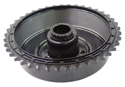 Shell and Sprocket rear WL Black