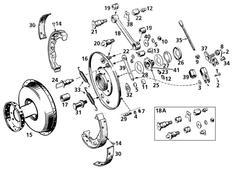 clevis pin/washer/cotter pin, all, chrom (FR)