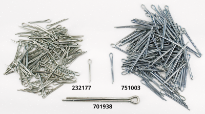clevis pin/washer/cotter pin, all, chrom (FR)