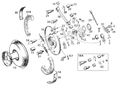 Colony FR Brake Cable Adjuster BT41-48, (FR)