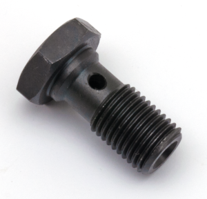 Black Stainless Banjo bolt 3/8 UNF (FR)