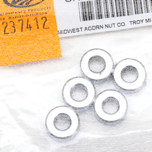 5pck Spacers 1/4"Ix5/8"Ox1/4"L chrome (FR)