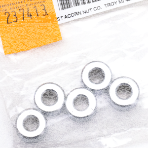 5pck Spacers 1/4"Ix5/8"Ox3/8"L chrome (FR)