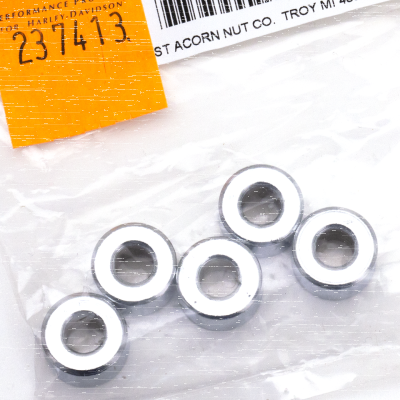 5pck Spacers 1/4"Ix5/8"Ox3/8"L chrome (FR)